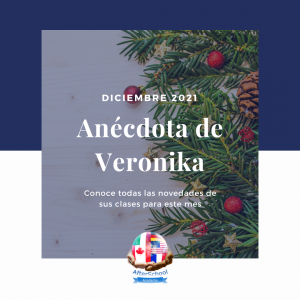 Lee más sobre el artículo Bienvenido Diciembre con las clases de Veronika